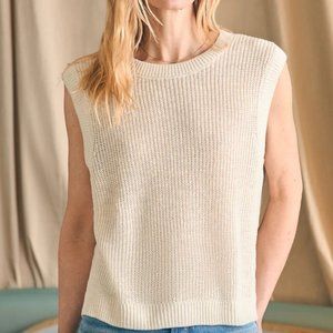 Faherty Miramar Linen Muscle Tank